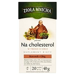 Zioła Mnicha herbata ziołowa na cholesterol, 20 sasz. po 2 g