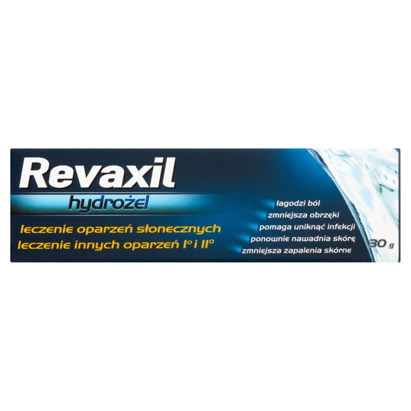 Revaxil hydrożel na leczenie oparzeń słonecznych, 30 g