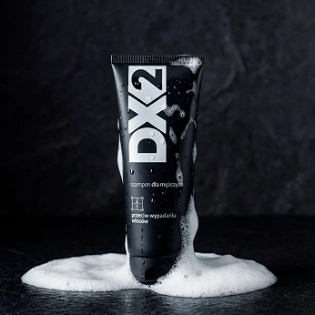 DX2 Szampon do włosów skłonnych do wypadania, odbudowujący cebulki oraz wzmacniający słabe włosy dla mężczyzn, 150 ml