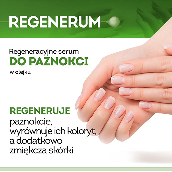 Regenerum regeneracyjne serum do paznokci, z pędzelkiem tuba, 5 ml
