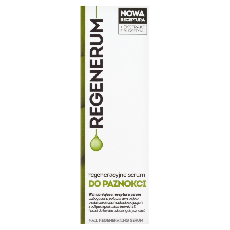 Regenerum regeneracyjne serum do paznokci  z pędzelkiem tuba, 5 ml