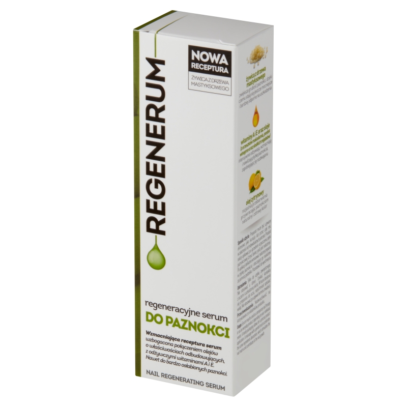 Regenerum regeneracyjne serum do paznokci,  z pędzelkiem tuba, 5 ml