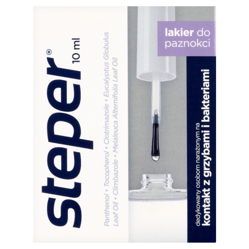 STEPER Lakier ochronny do paznokci, 10 ml
