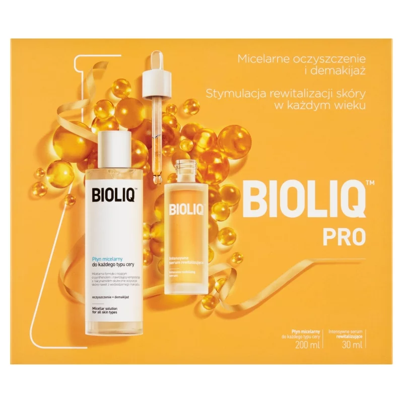 Bioliq PRO, płyn micelarny, 200 ml + serum ,30 ml