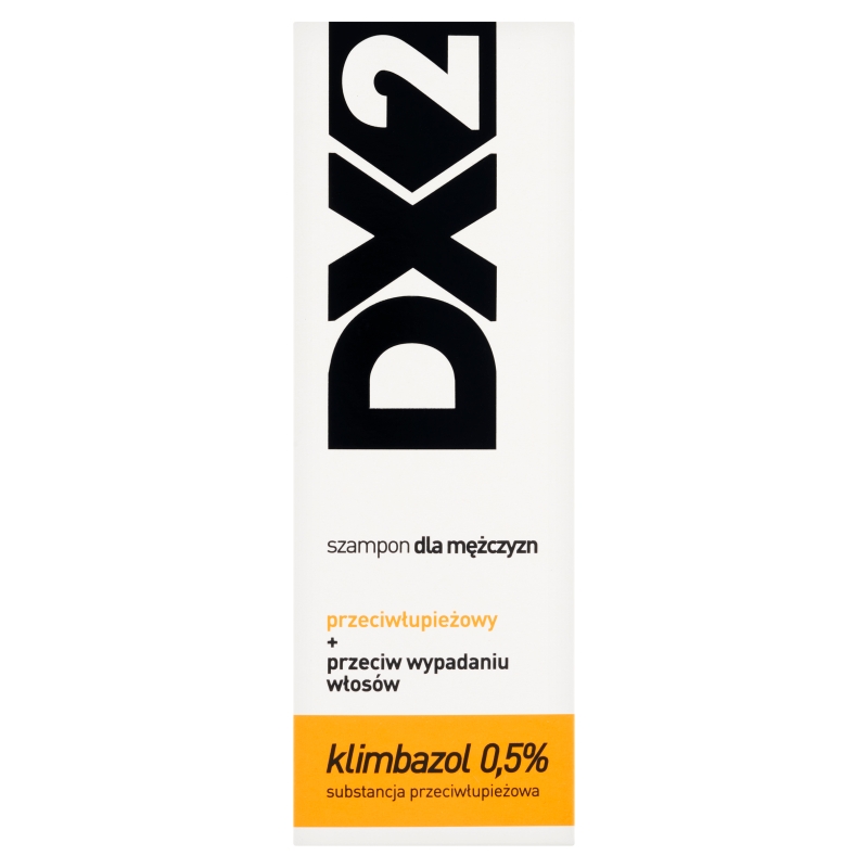 DX2 Szampon przeciwłupieżowy,  przywracający równowagę skóry głowy, likwidując widoczne oznaki łupieżu dla mężczyzn, 150 ml