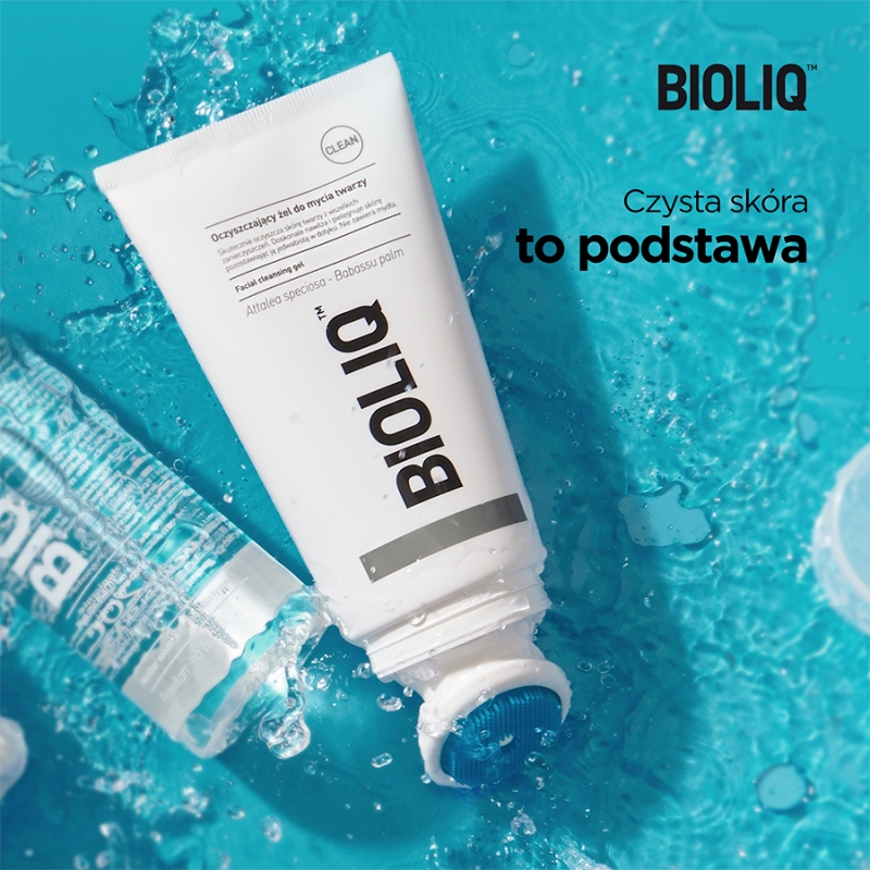 Bioliq Clean, oczyszczający żel do mycia twarzy, 125 ml