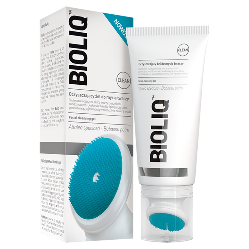 Bioliq Clean, oczyszczający żel do mycia twarzy, 125 ml