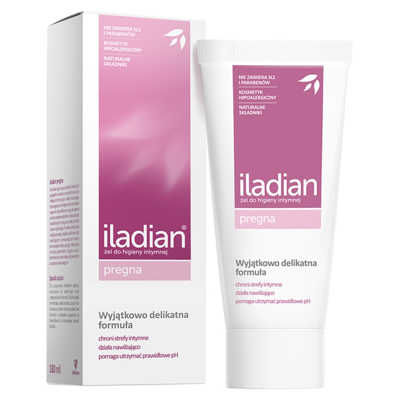 Iladian Pregna, żel do higieny intymnej, 180 ml KRÓTKA DATA 30.06.2025