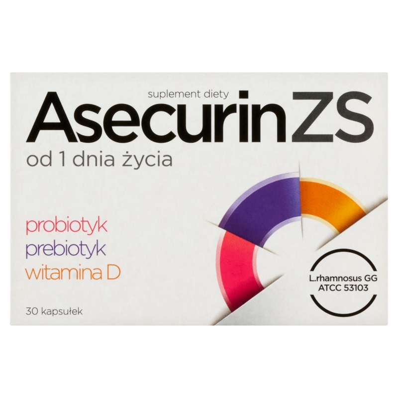 Asecurin ZS tabletki ze składnikami wspierającymi prawidłowe funkcjonowanie organizmu, 30 szt.