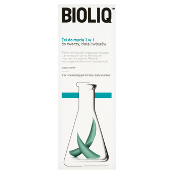Bioliq Clean, żel do mycia 3w1 do twarzy, ciała i włosów, 180 ml