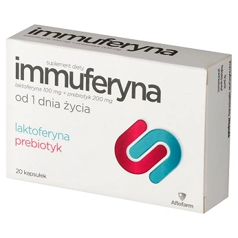 Immuferyna, kapsułki ze składnikami wzmacniającymi odporność, 20 szt.