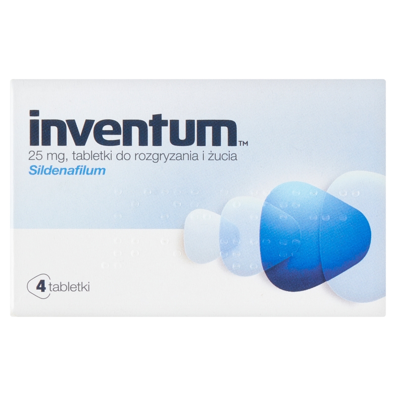 Inventum tabletki na zaburzenia erekcji, 4 szt.