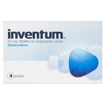 Inventum, tabletki na zaburzenia erekcji, 4 szt.