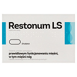 Restonum LS tabletki ze składnikami wspomagającymi prawidłowe funkcjonowanie mięśni, 30 szt.