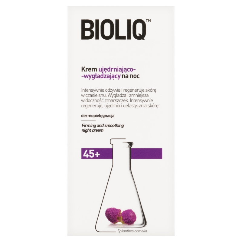 Bioliq 45+ krem ujędrniająco wygładzający na noc , 50 ml