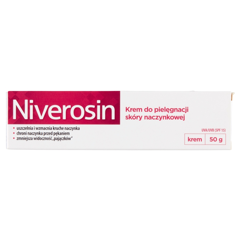 Niverosin, krem do pielęgnacji skóry naczynkowej, 50 g