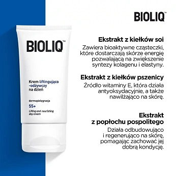 Bioliq 55+, krem liftingująco odżywczy na dzień, 50 ml