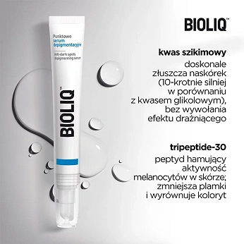 Bioliq Dermo, serum punktowe depigmentacyjne, 10 ml