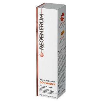 Regenerum regeneracyjne serum do twarzy, nawet do bardzo suchej i wrażliwej skóry twarzy, 50 ml