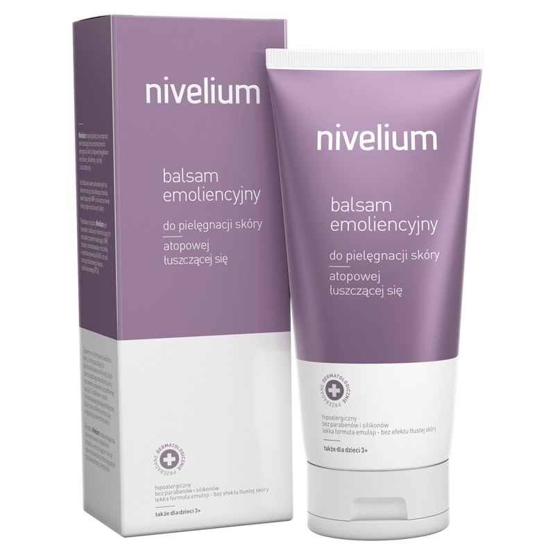 Nivelium, balsam emoliencyjny do pielęgnacji skóry atopowej i łuszczącej się, 180 ml