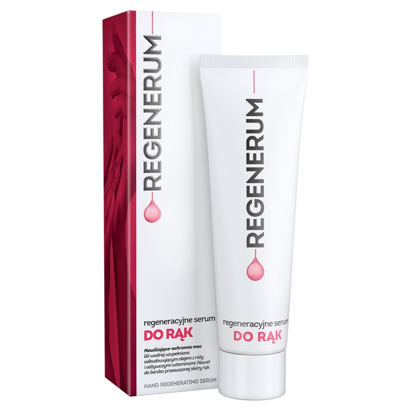 Regenerum regeneracyjne serum do rąk, do nawet bardzo suchych i zniszczonych dłoni, 50 ml