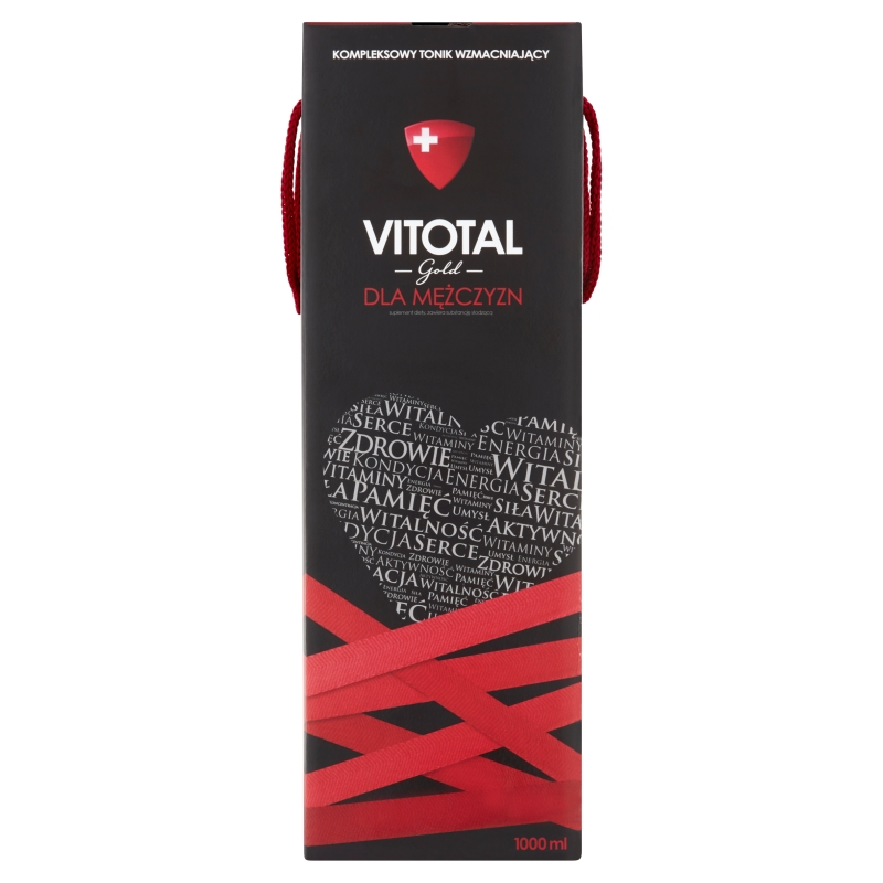 Vitotal Gold dla mężczyzn, płyn z zestawem witamin i minerałów, 1000 ml
