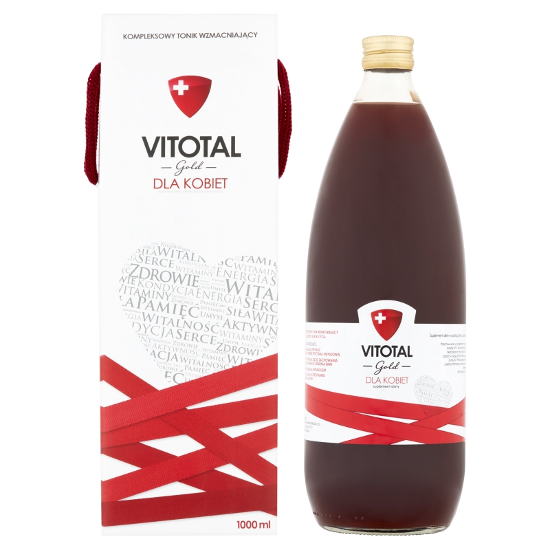 Vitotal Gold dla kobiet, płyn, 1000 ml