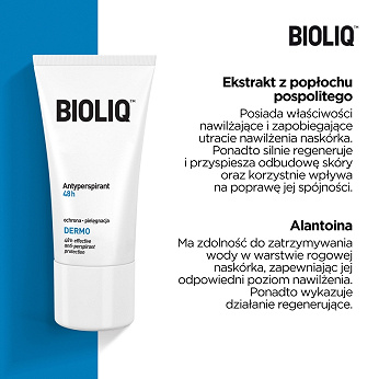 Bioliq Dermo, antyperspirant 48 h, 50 ml