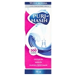Puri-nasin, spray ułatwiający oddychanie i nawilżający z wodą morską, 50 ml