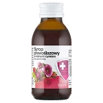 Syrop prawoślazowy z malinami i cynkiem , płyn ze składnikami wspierającymi górne drogi oddechowe, 100 ml