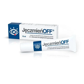 JęczmieńOFF, lipożel do specjalistycznej pielęgnacji powiek, 15 ml