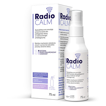 RadioCALM, emulsja do pielęgnacji skóry w trakcie terapii onkologicznej, 75 ml