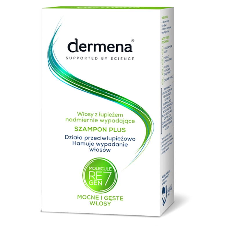 Dermena Plus szampon przeciwłupieżowy, 200 ml