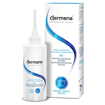 Dermena, żel hamujący wypadanie włosów, 150 ml