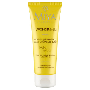 Miya Hello Yellow Krem, nawilżająco - odżywczy z masłem mango, 75 ml
