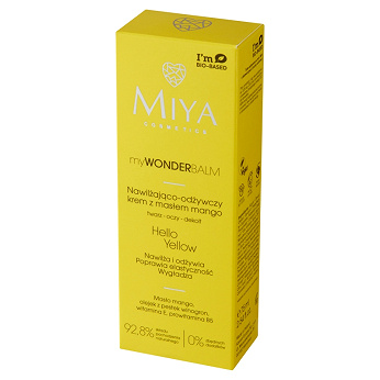 Miya Hello Yellow Krem, nawilżająco - odżywczy z masłem mango, 75 ml