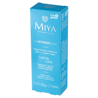 Miya Call Me Later, krem regenerujący odżywczy z masłem shea, 75 ml