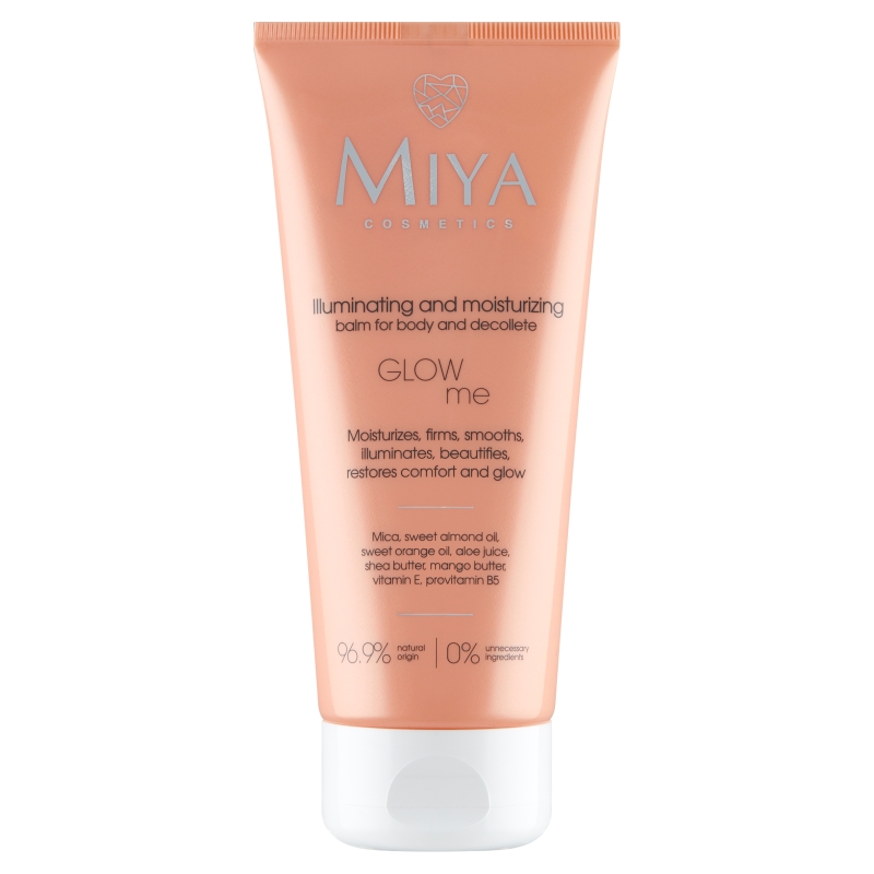 Miya GLOWme, balsam do ciało rozświetlająco - nawilżający, 200 ml
