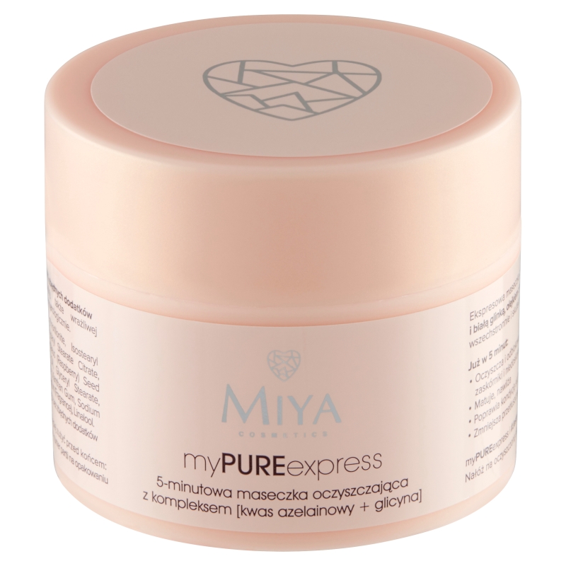 Miya myPUREexpress, maseczka 5-minutowa oczyszczająca, 50 g