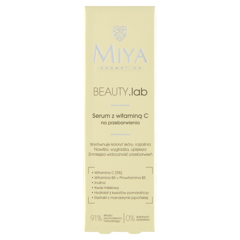 Miya BEAUTY.lab,  serum z wit. C na przebarwienia, 30 ml