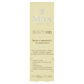 Miya BEAUTY.lab, serum z wit. C na przebarwienia, 30 ml