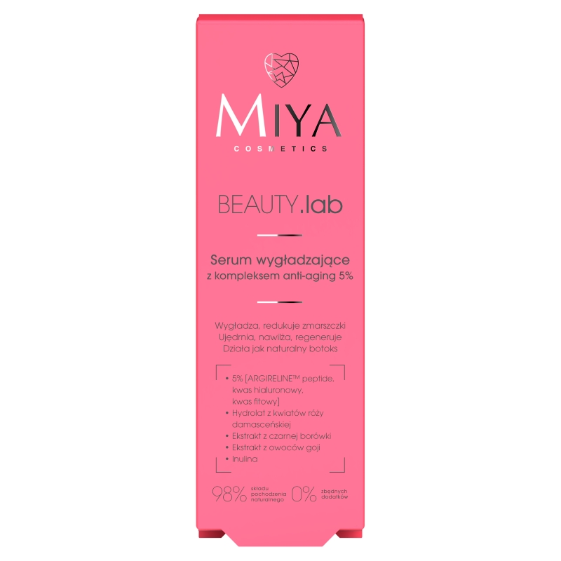 KANANI EUROPE Miya BEAUTY.lab, serum glättend anti-aging, 30 ml — Inhaltsstoffe und Bewertung