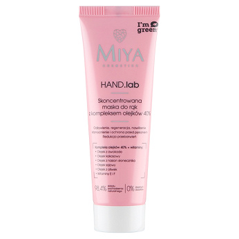 Miya HAND.lab, maska do rąk z kompleksem olejków, 50 ml