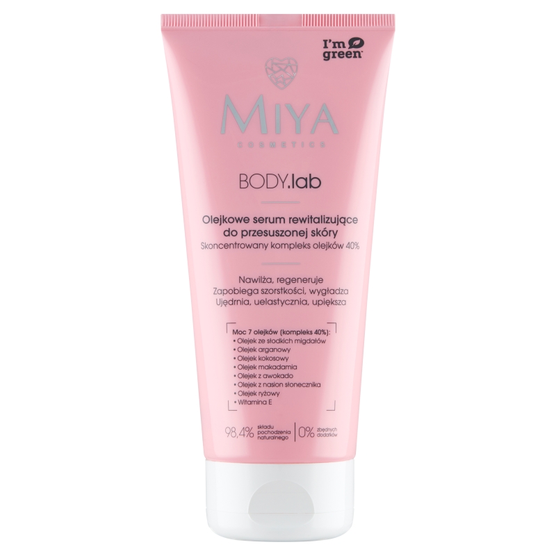 KANANI EUROPE Miya BODY.lab , olejkowe serum rewitalizujące, 200 ml — Inhaltsstoffe und Bewertung