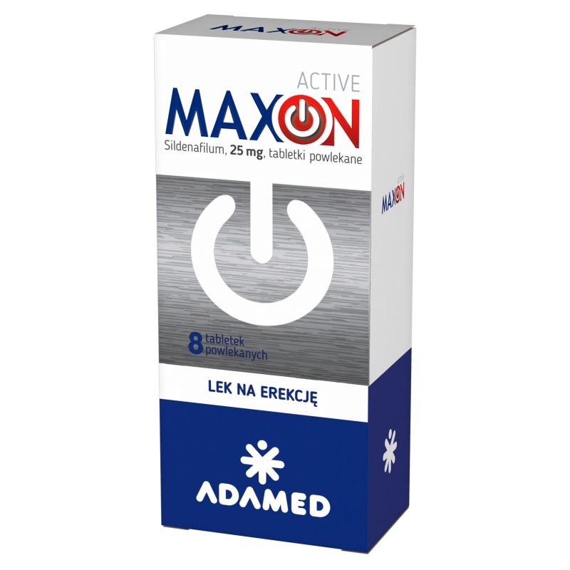 Maxon Active, tabletki na erekcję, 8 szt.