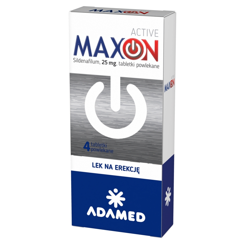 Maxon Active, tabletki na erekcję, 4 szt.