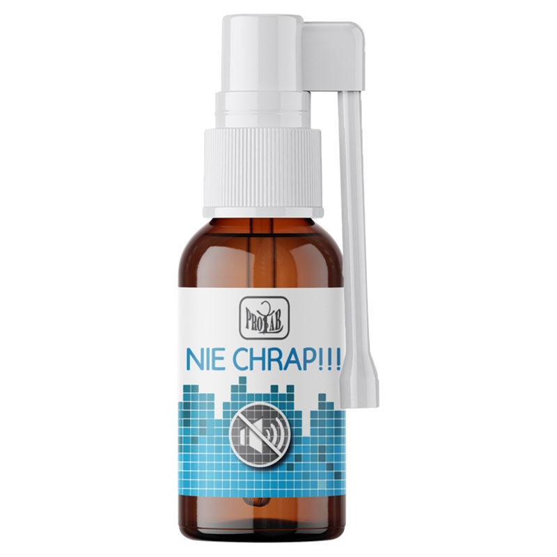 Nie chrap, spray do gardła przeciwko chrapaniu, 30 ml
