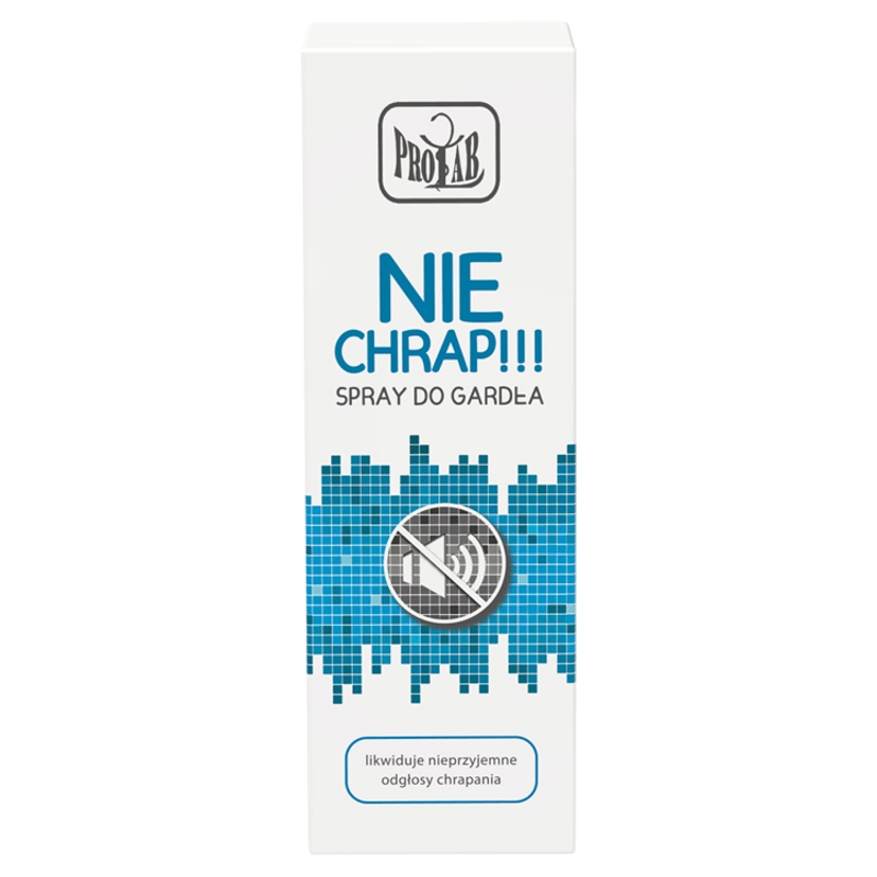 Nie chrap, spray do gardła przeciwko chrapaniu, 30 ml