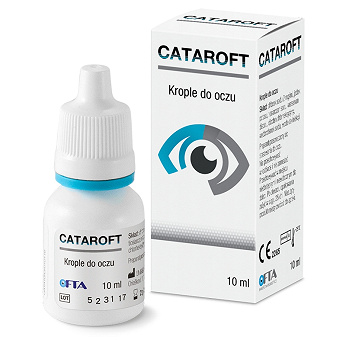 Cataroft Krople do oczu, krople o działaniu nawilżającym, 10 ml