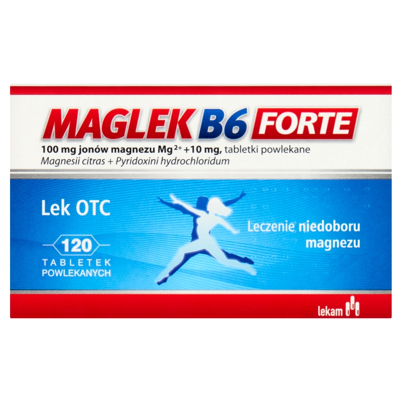 Maglek B6 Forte 120 tabletek powlekanych